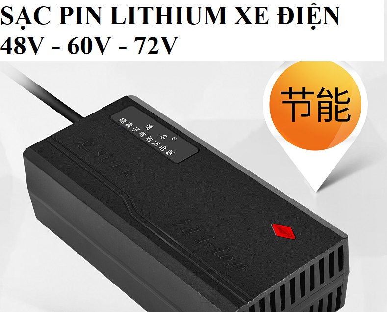 SẠC NHANH LITHIUM CHO XE ĐIỆN HỆ 72V