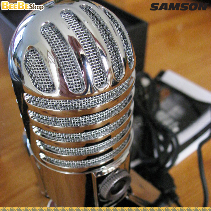 Samson Meteor Mic USB Studio Microphone (Cardioid), Chrome