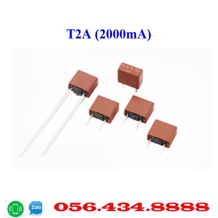 [Combo 50 chiếc] Cầu chì hộp vuông 2.5A (2500mA)