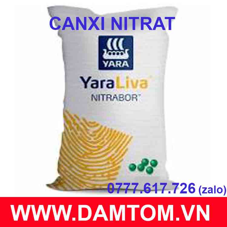 phân bón đạm Canxi nitrat (Ca(NO3)2) - 1kg