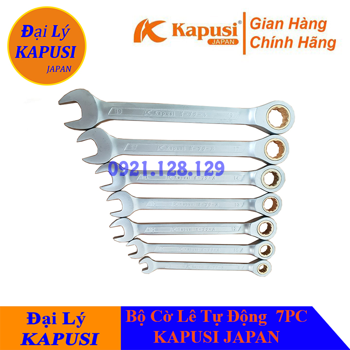 Bộ Cờ Lê, Cờ Lê Tự Động KAPUSI JAPAN 7PC