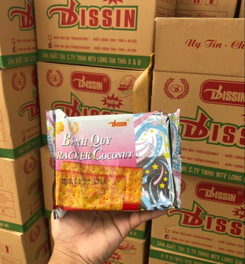 [Tết 2022]Bánh quy dừa phủ đường Coconut Craker
