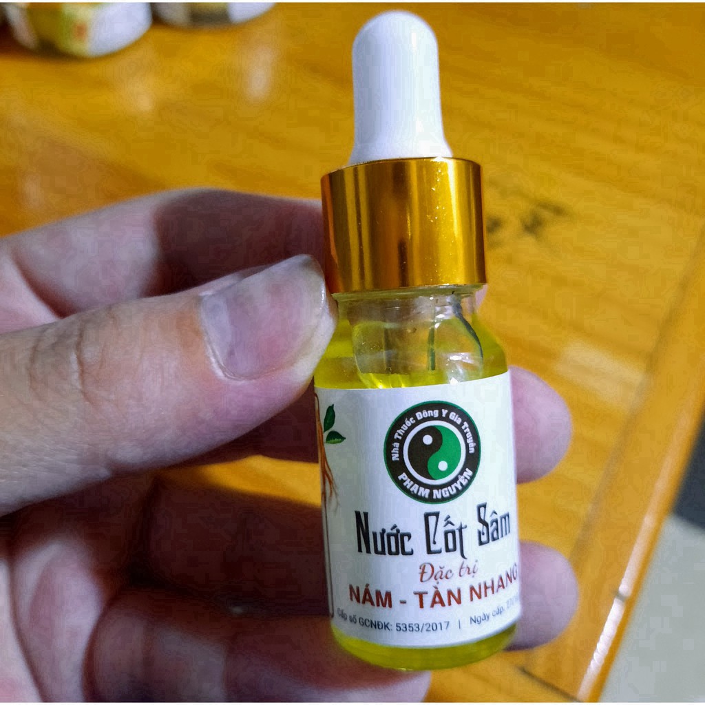 Serum trắng và chăm sóc da, Nước Cốt sâm nám Tàn Nhang