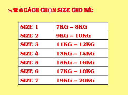 Đồ bộ bé gái từ 7kg - 20kg