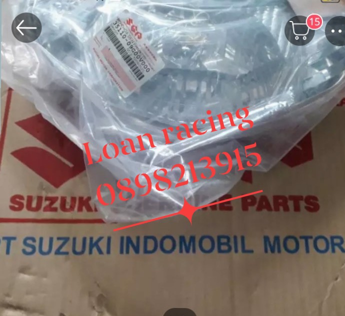 Pha đèn trước Suzuki Smash zin chính hãng