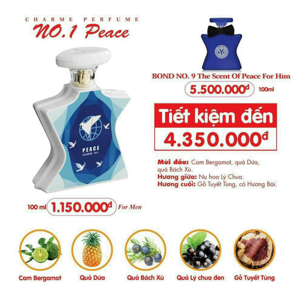 Nước hoa no.1 peace 100ml