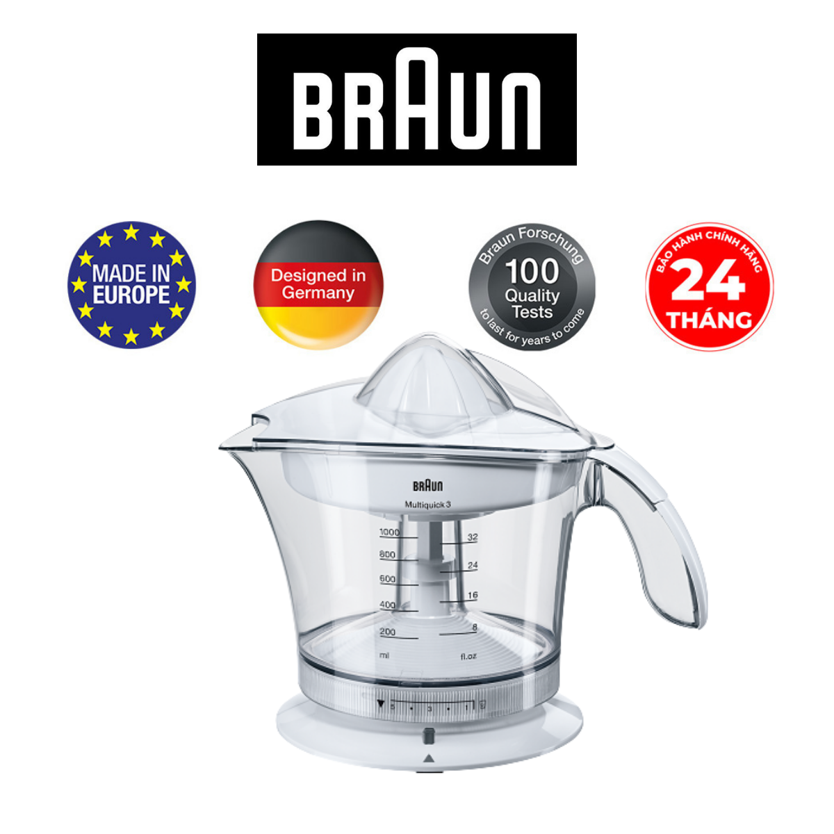 Máy Vắt Cam BRAUN MPZ9