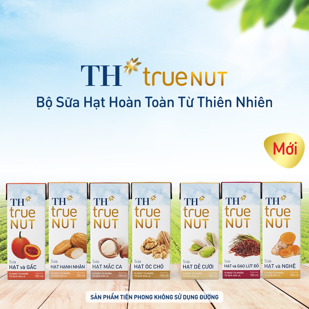 (HSD T12-2024) Thùng 48 Hộp Sữa Hạt Óc Chó TH True Nut 180ml.