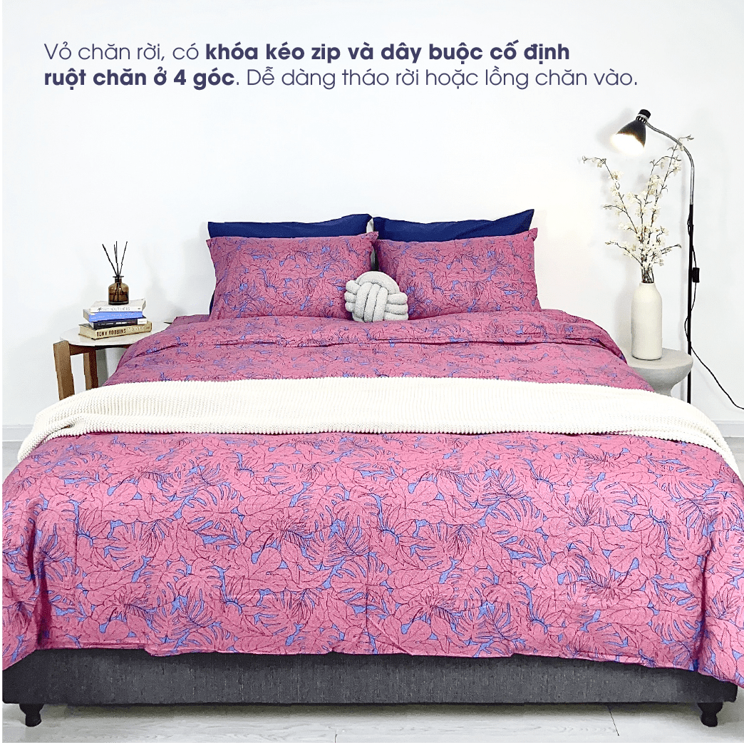 [Nhiều mẫu] Bộ chăn ga Changmi Bedding 100% lụa siêu mềm Micro Modal - 5 món