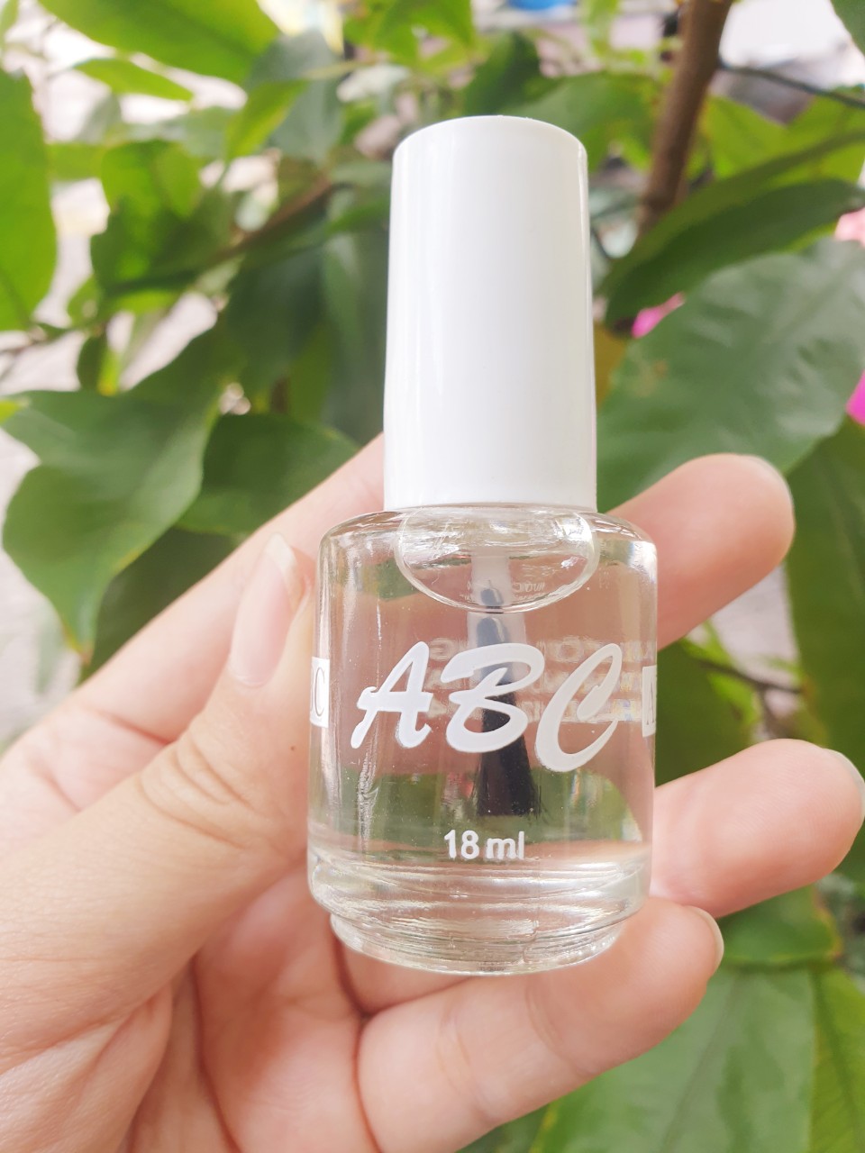 Sơn móng bóng móng tay trong suốt 18ml