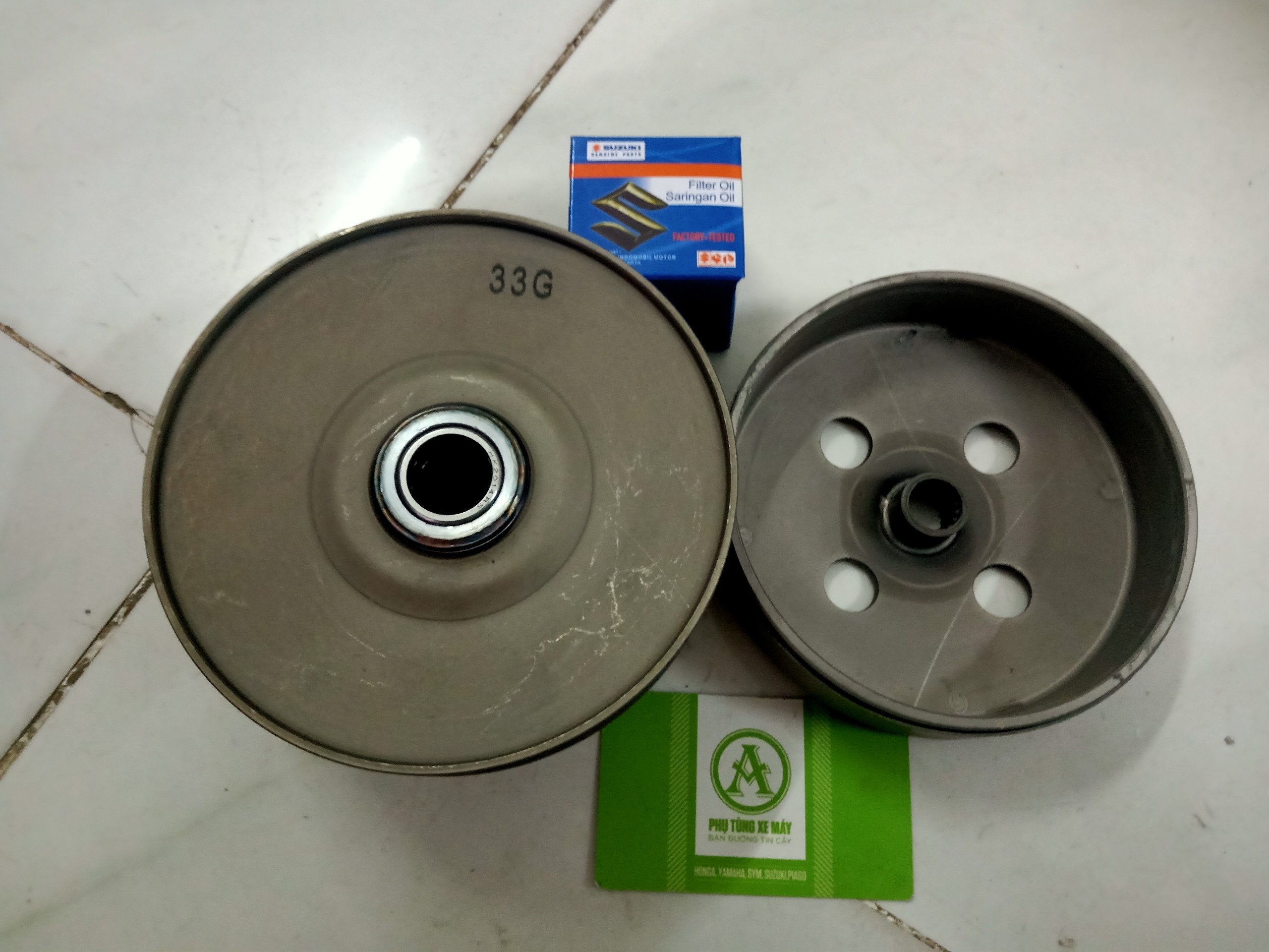 Suzuki Hayate 125Cc Rear Engine Set
