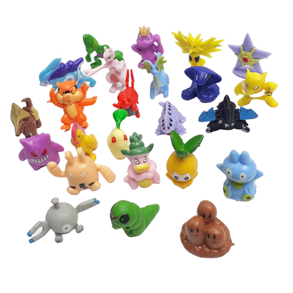 [HCM]Bộ sưu tập mô hình trang trí Pokemon 24 chi tiết - 002