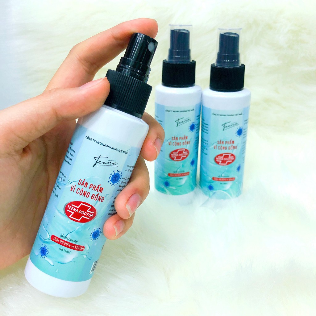 Xịt sát khuẩn Teena Doctor