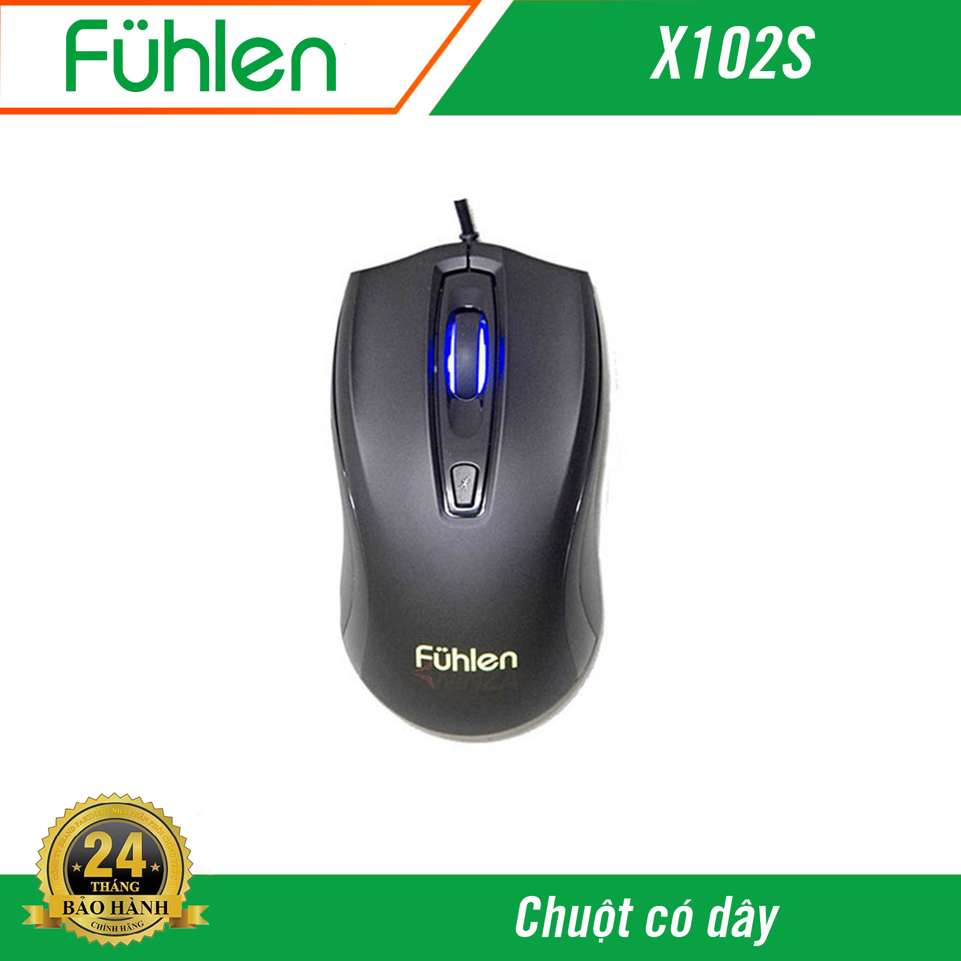 Chuột có dây game Fuhlen X102S
