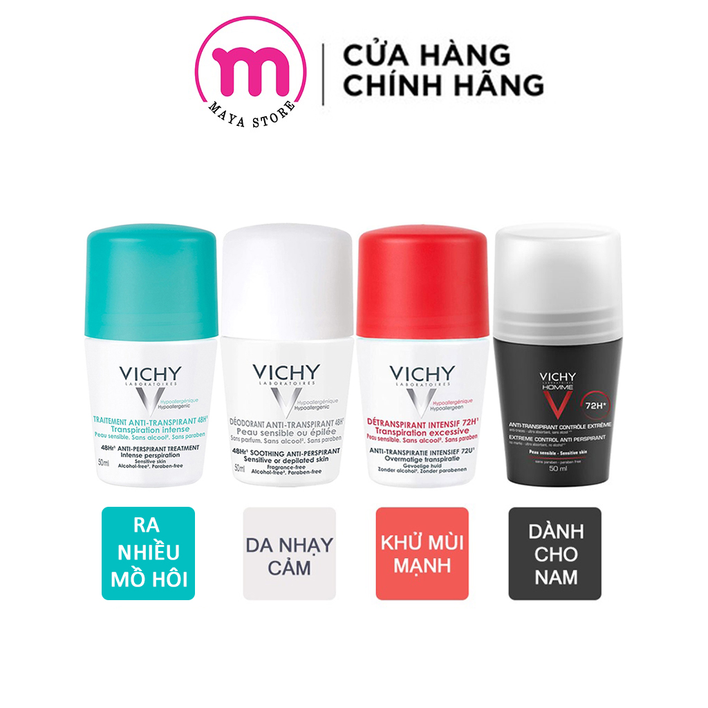 Lăn Khử Mùi Vichy 50ml