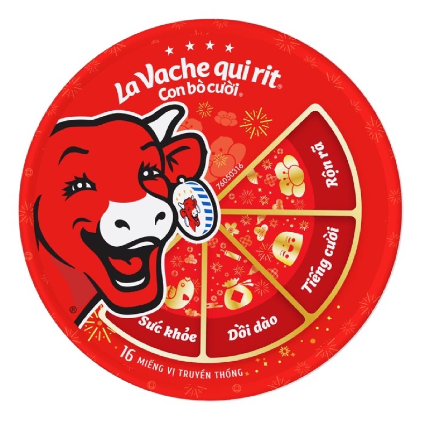 PHÔ MAI CON BÒ CƯỜI 8 MIẾNG - 16 MIẾNG