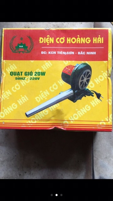 Quạt khò than loại to và bé