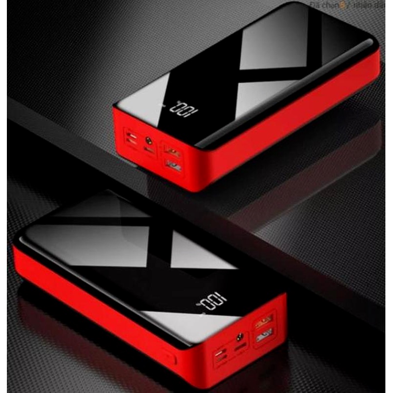 Sạc dự phòng dung lượng lớn 50000mah , trữ pin nhiều , có đèn pin , màn hình led hiện thị phần trăm pin