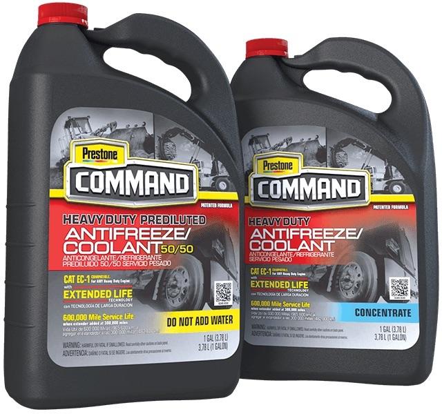 [HCM]Nước làm mát màu đỏ Prestone Command Coolant 50/50 3.78L