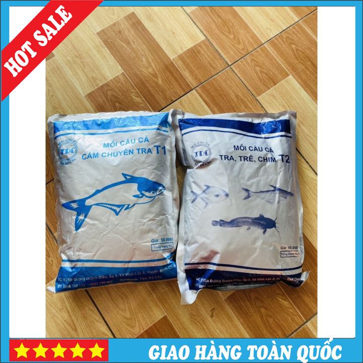 Mồi Câu, Cám Câu Cá Tra T1, T2
