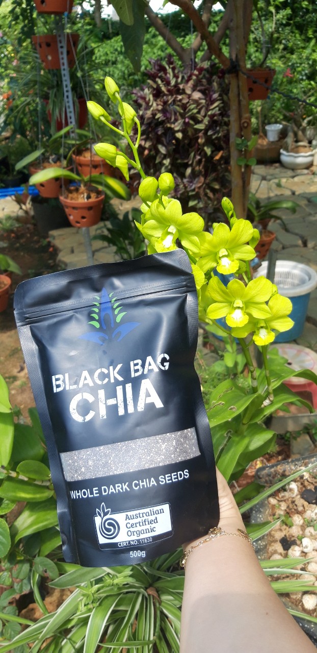 Hạt Chia Úc black bag 500g