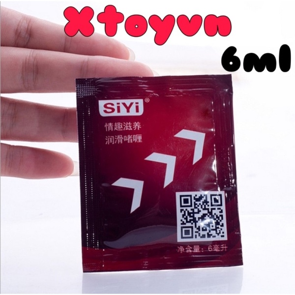 Gel Bôi Trơn Dạng Gói SiYi Gốc Nước Tiện Dụng 6ml giá rẻ