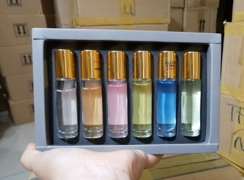 [HCM]NƯỚC HOA MINI SET 6 CHAI 6ML thơm lâu