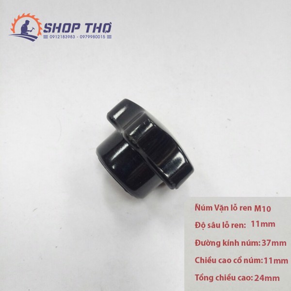 Núm vặn M6, M8, M10  thủng