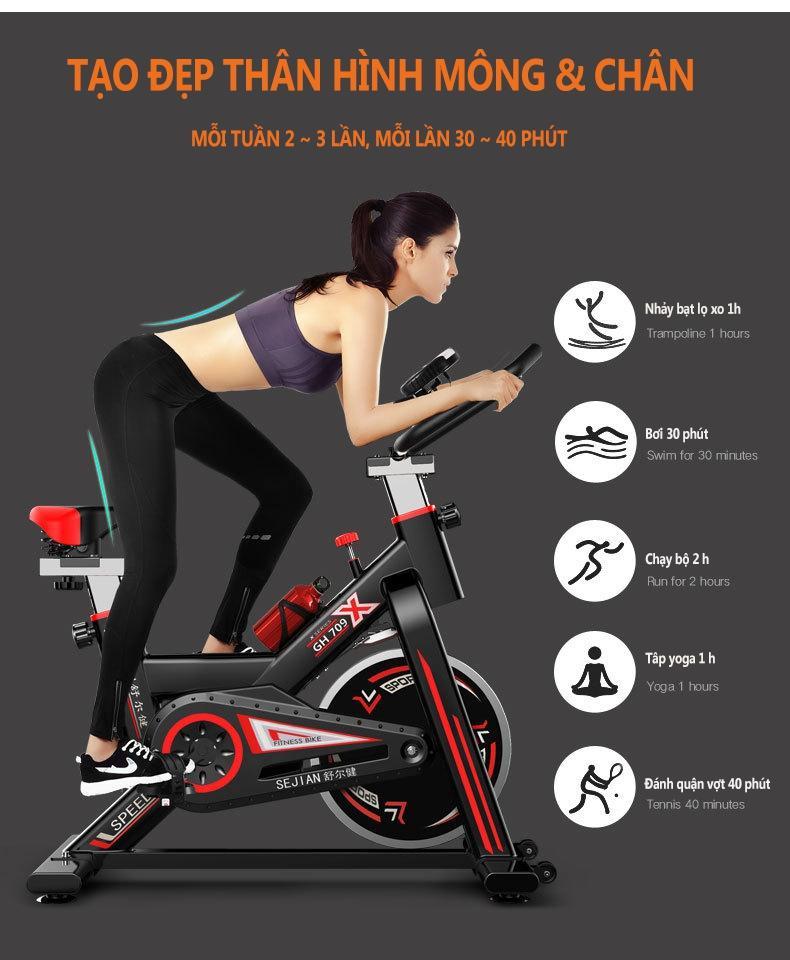 Xe đạp tập thể dục SEJAN GH-709