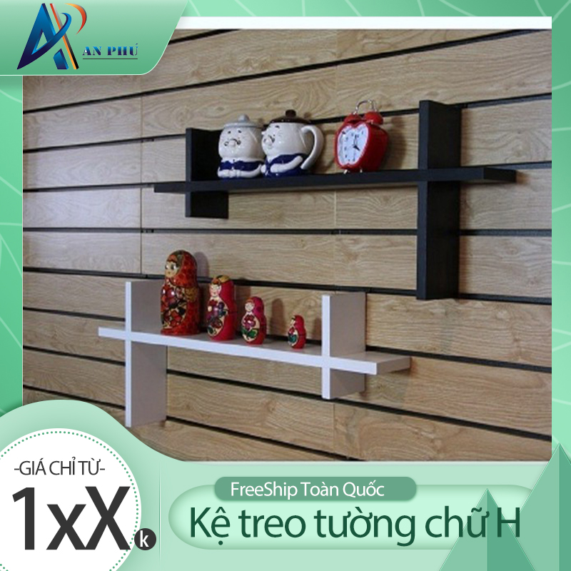 Kệ Treo Tường 2 Chữ H
