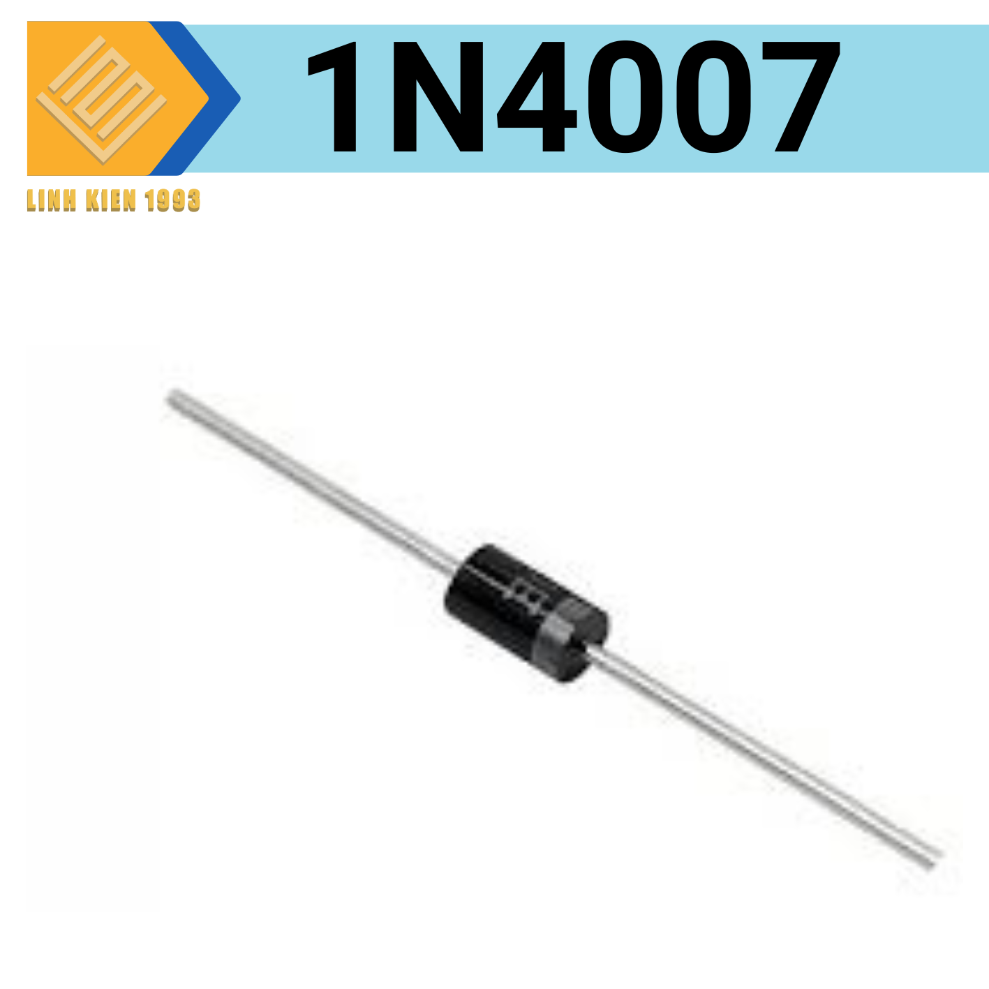[ 5 CON ]  Diode 1n4007 1A 1000V