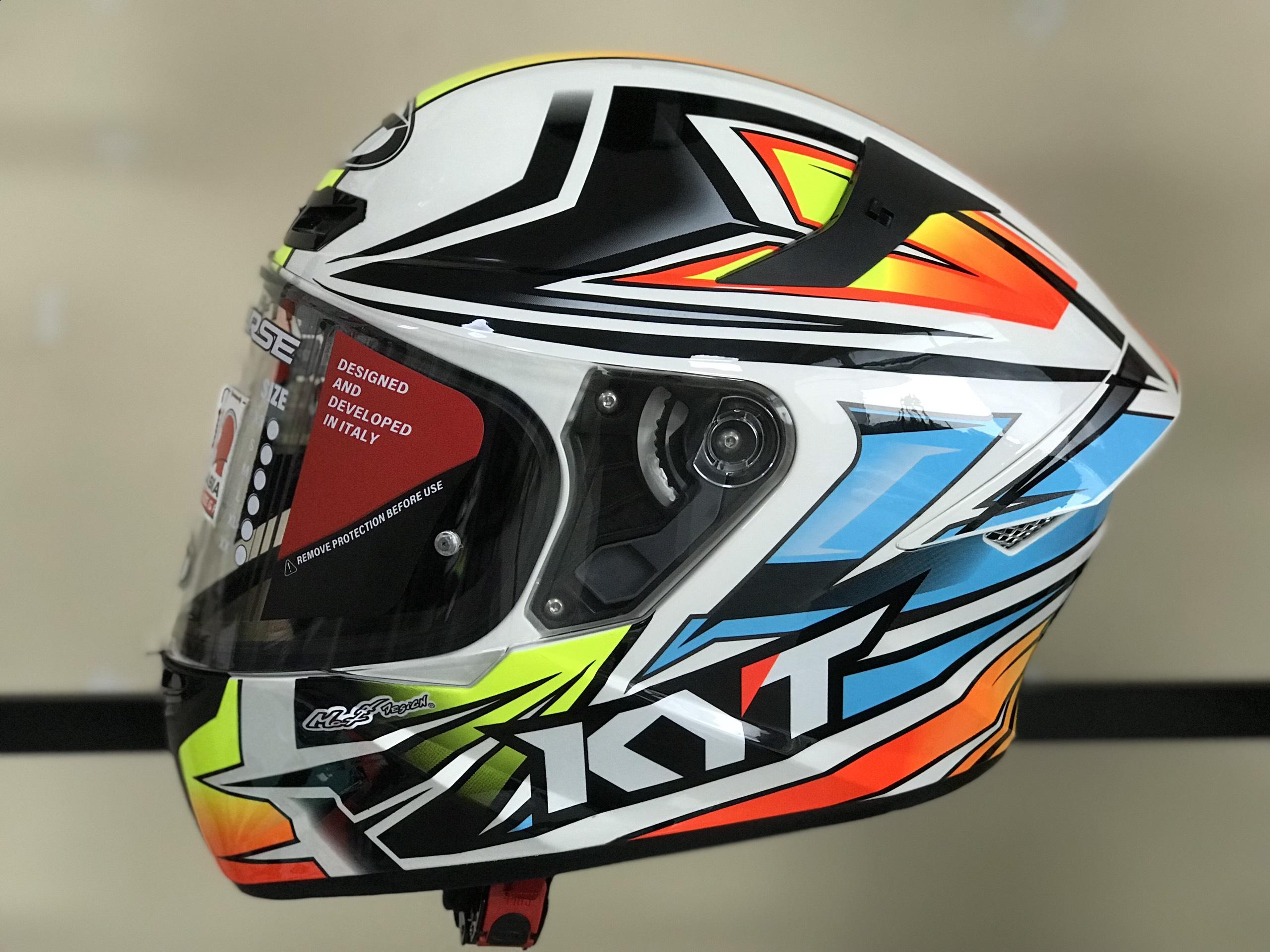 Mũ Fullface KYT TT Course - 1 Kính Trong Suốt