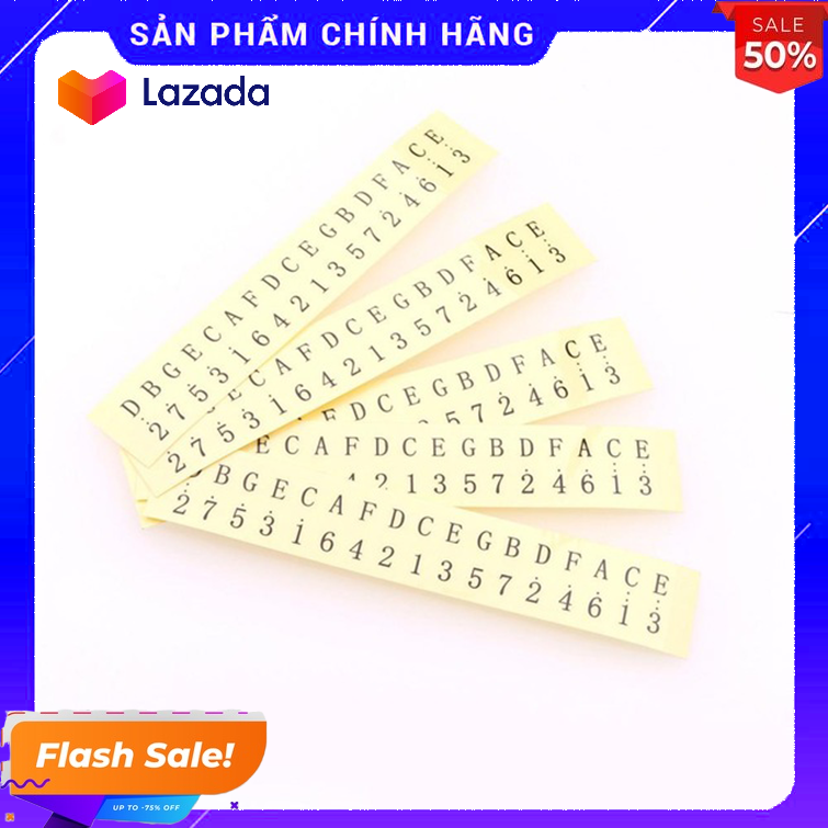 [HCM]Giấy Dán Nốt Cho Đàn Kalimba Siêu Rẻ