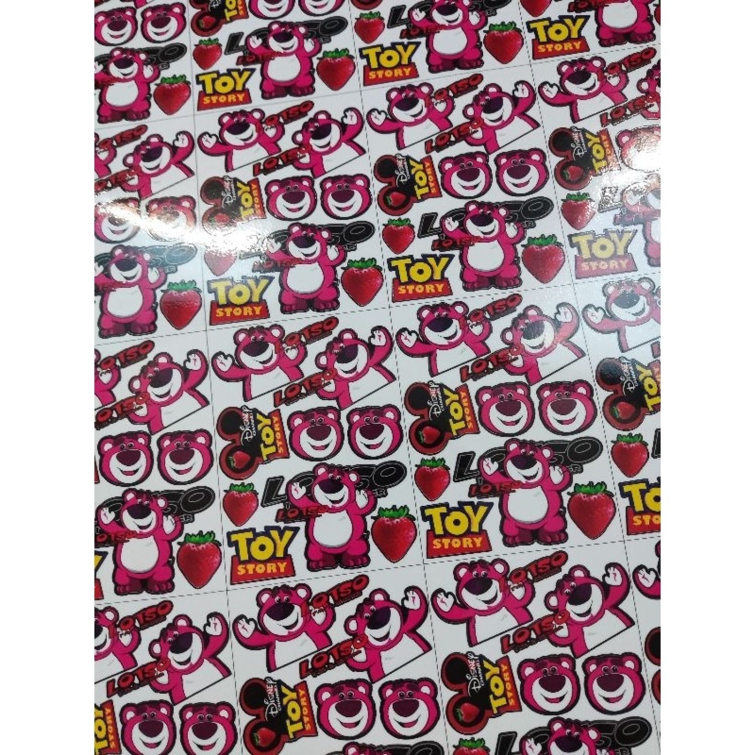 Combo Nguyên Tấm Decal gấᴜ Dâu Losto Mini