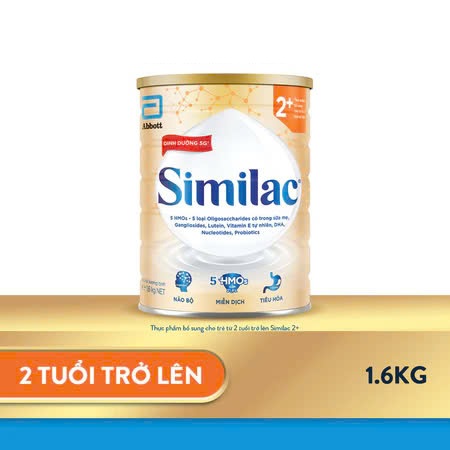 Sữa bột Similac PRODI-G 2+ 1.6kg Mới