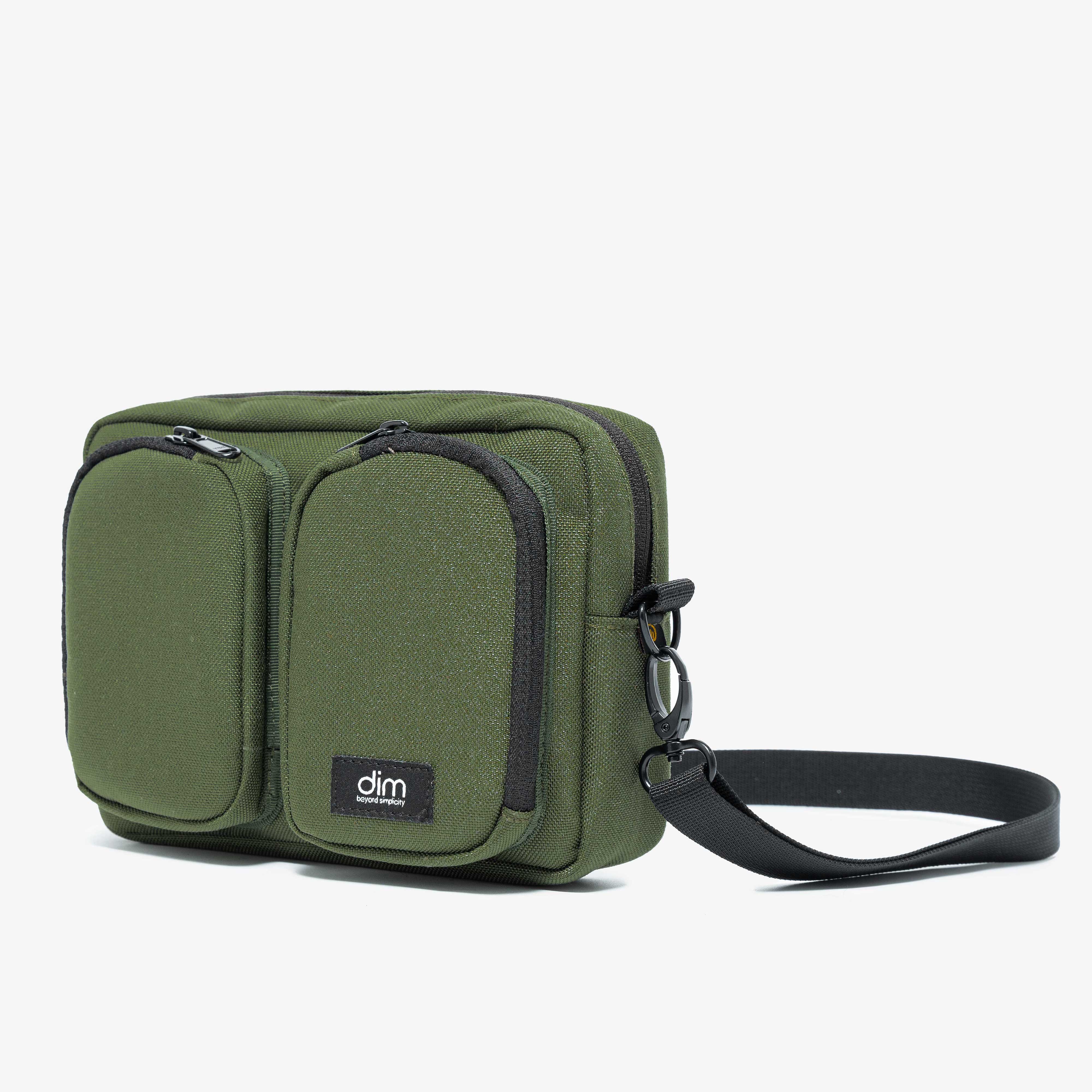 Túi đeo chéo Nam Nữ DIM Double Bag (Polyester Canvas chống thấm nước) - 4 màu