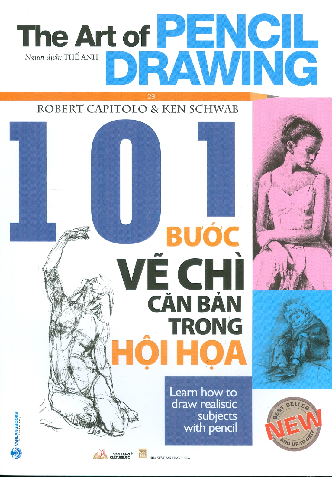 101 bước vẽ chì căn bản trong hội họa
