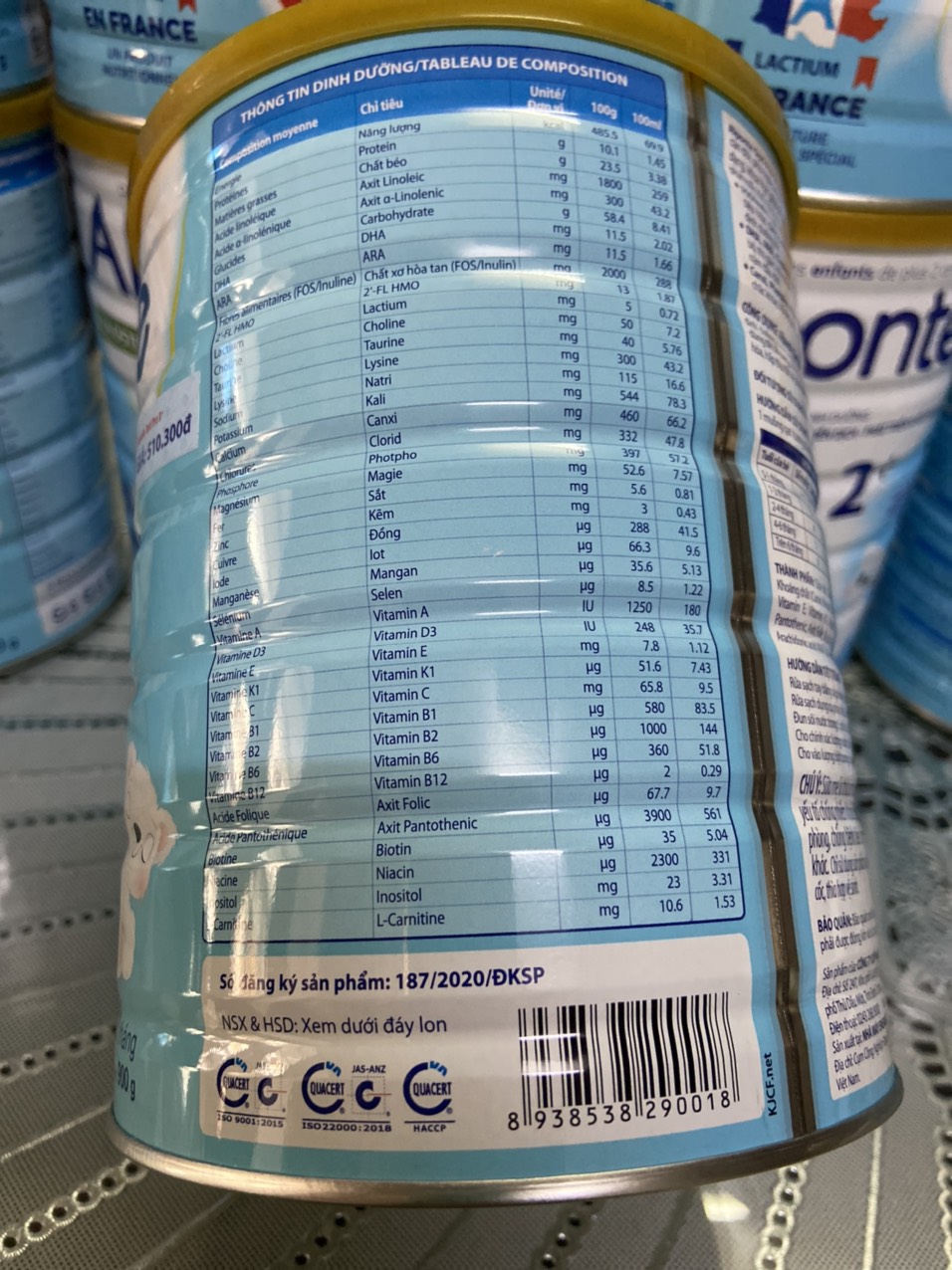 (Date mới) Sữa Alponte Optipro 0+ 800g /1+ 800g