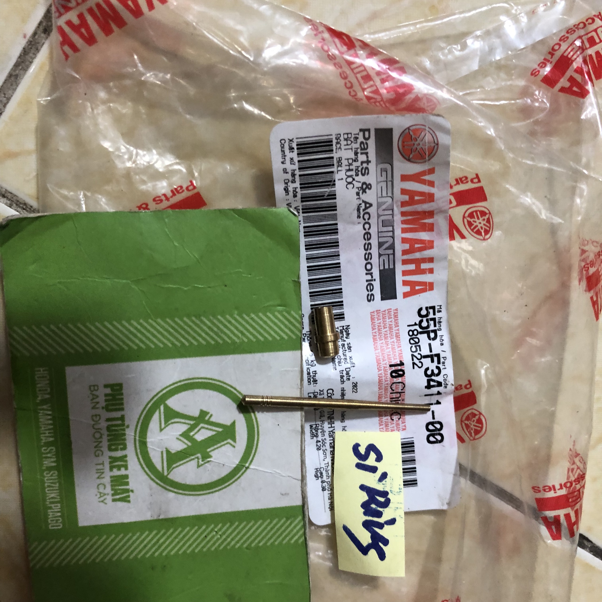 KIM BẠC - KIM ĐÓT XE SIRIUS XĂNG CƠ LOẠI 1