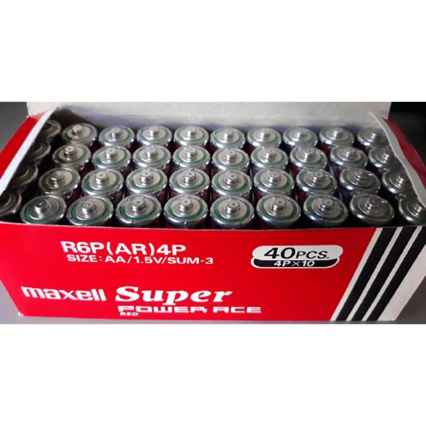 Bộ 8 Viên Pin Tiểu AA (2A) Maxell Cao Cấp (Đỏ)