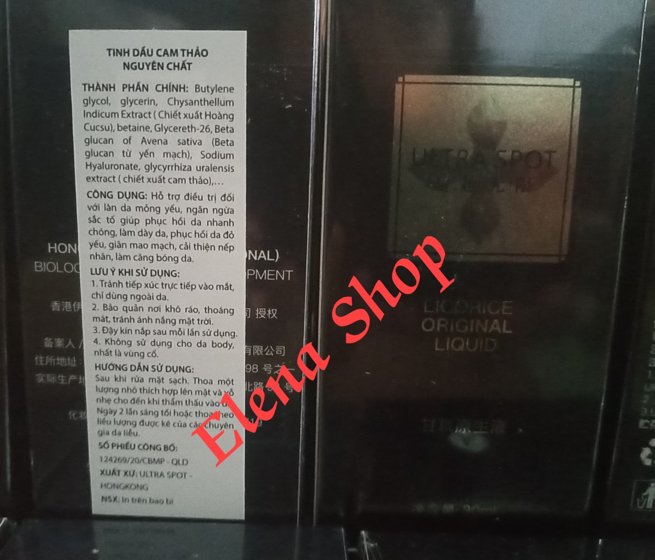 Tinh dầu cam thảo Ultraspot