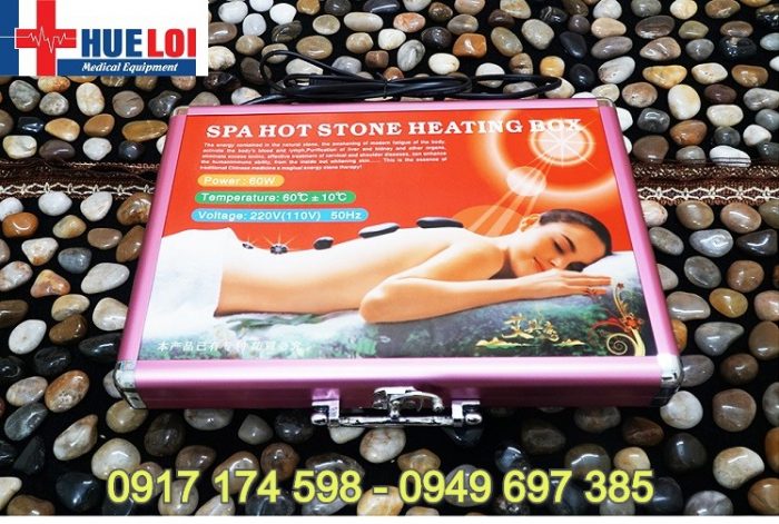 Hộp hấp đá nóng kèm đá