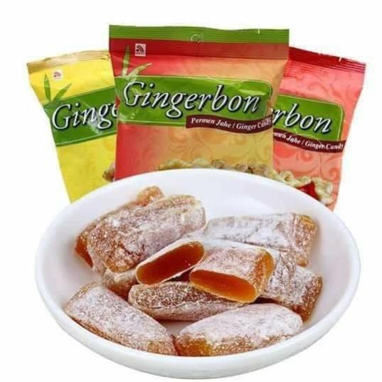 Kẹo Gừng Dẻo GINGERBON 125gr 2 vị