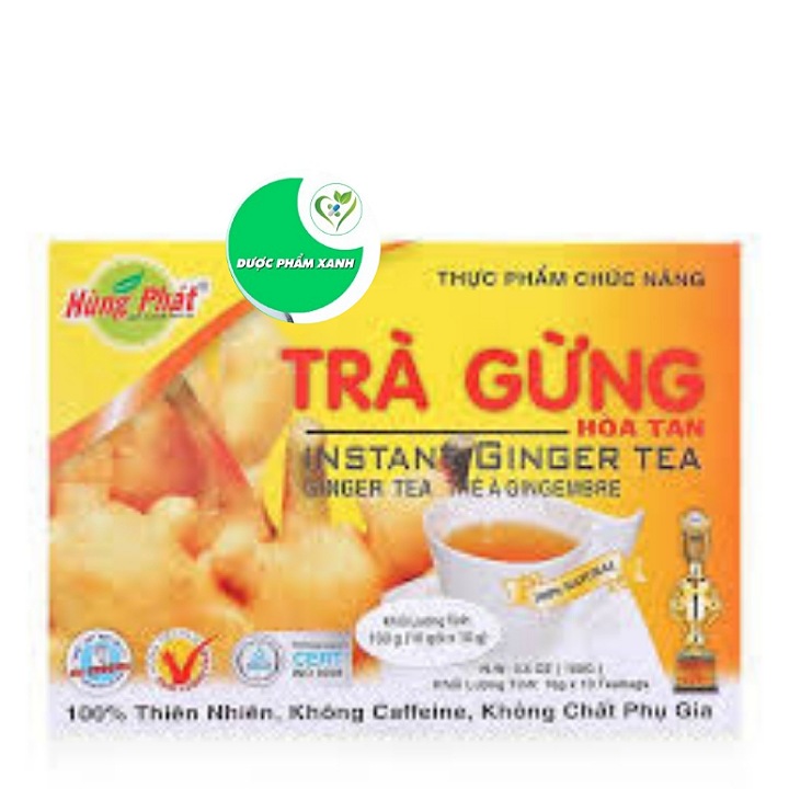 TRÀ GỪNG HÒA TAN HÙNG PHÁT (LOẠI 200G) - Thương hiệu Hùng Phát
