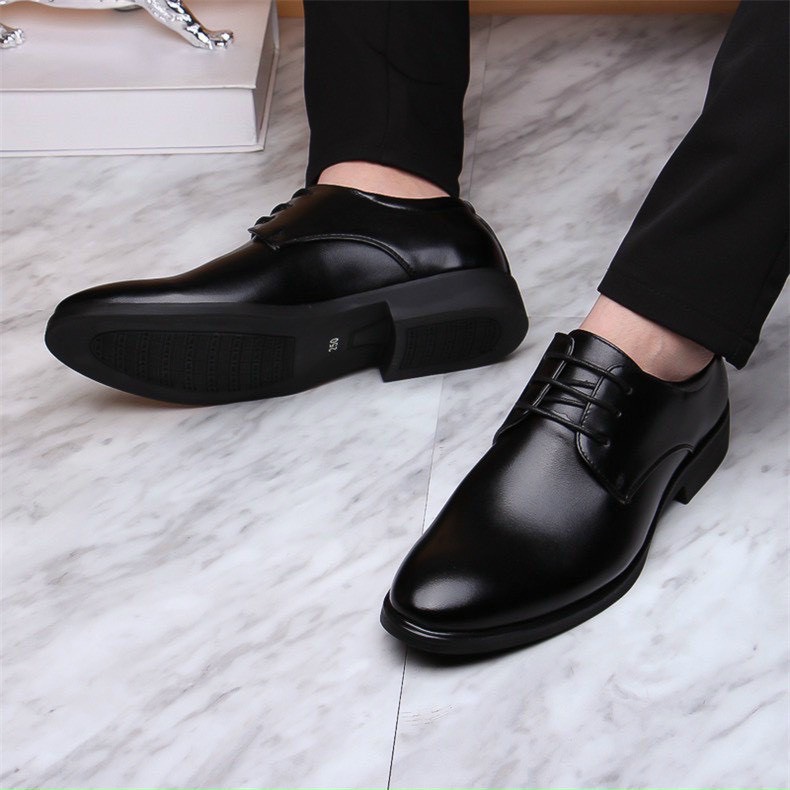 Giày tây nam cột dây