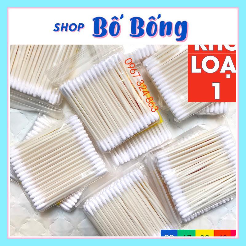 Tăm bông gói cho bé