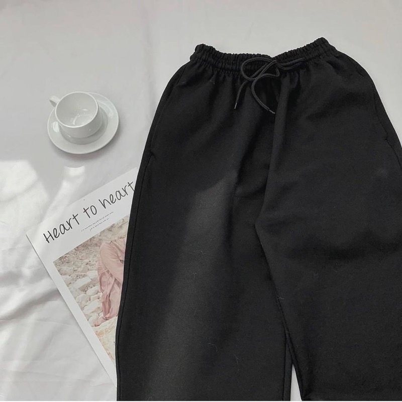 Quần basic thun pici - Nam nữ unisex