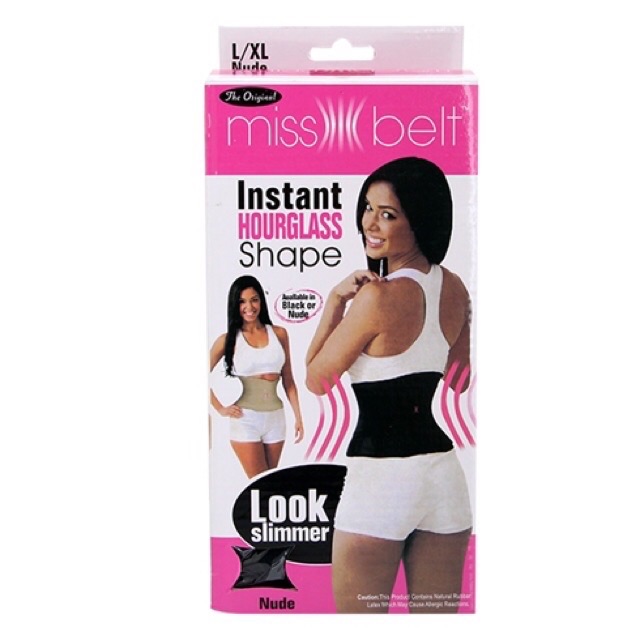 [HCM]Gel Nịt Bụng Tan Mỡ Thon Eo Miss Belt