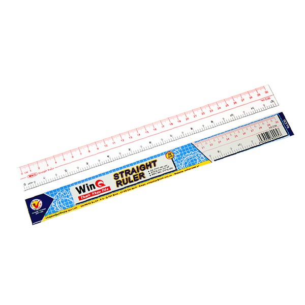 Combo 50 thước kẻ dẻo WinQ  15cm/20cm/30cm