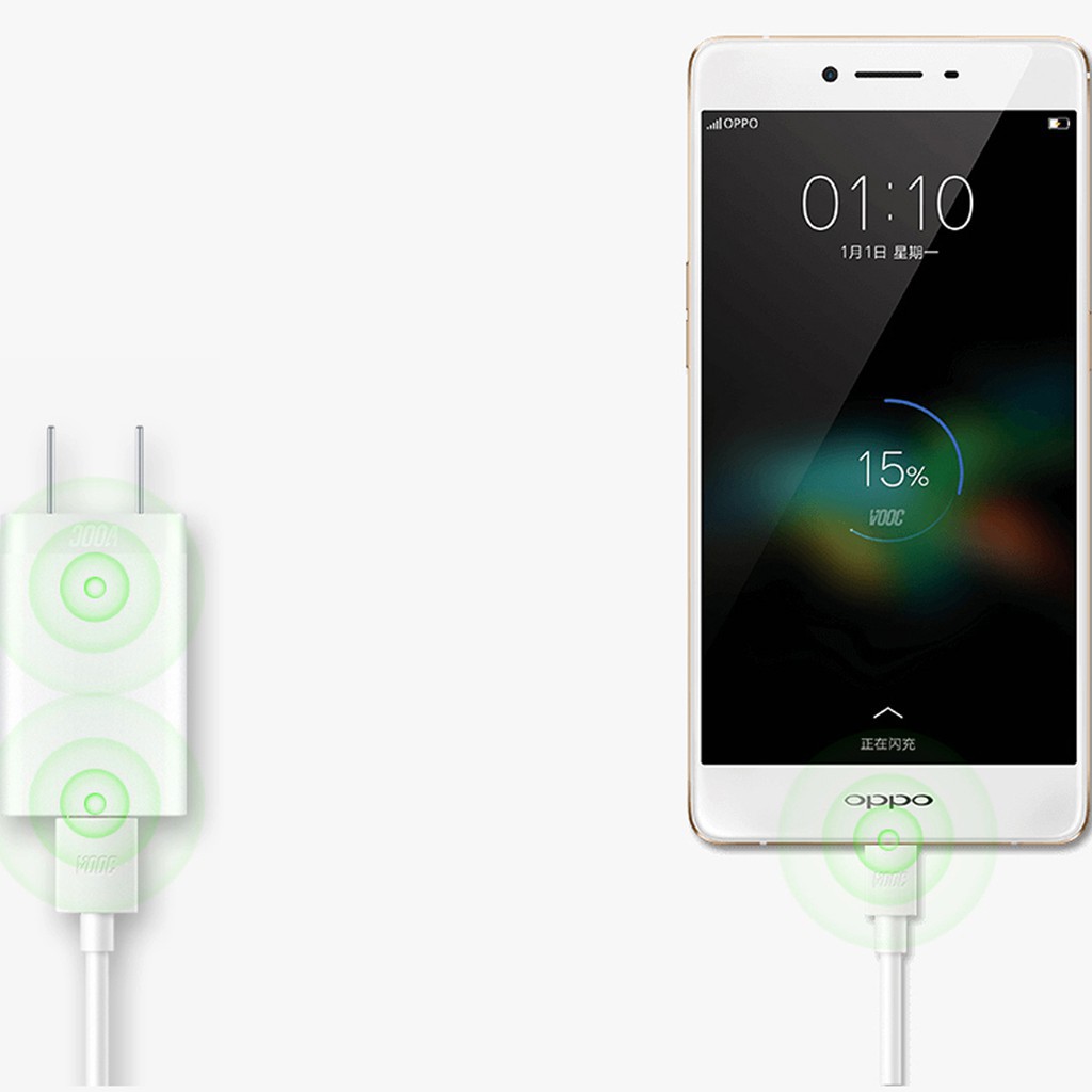 Cáp Sạc Nhanh VOOC Micro usb OPPO 4.0 - AK779 -